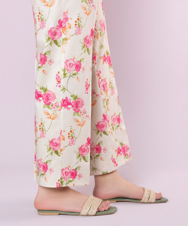 Printed Cotton Viscose Pants - 图片 2