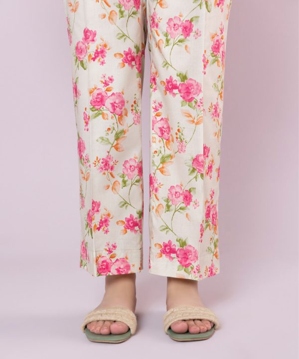 Printed Cotton Viscose Pants - 图片 4