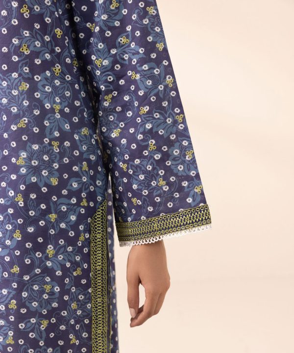 Embroidered Lawn Shirt - 图片 6