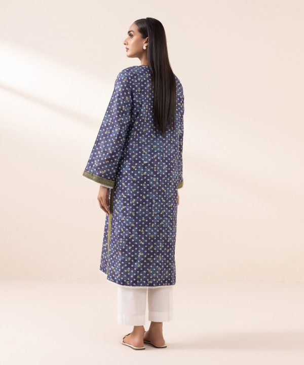 Embroidered Lawn Shirt - 图片 4