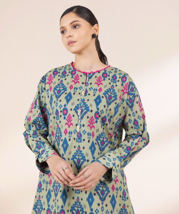 Printed Cotton Viscose Shirt