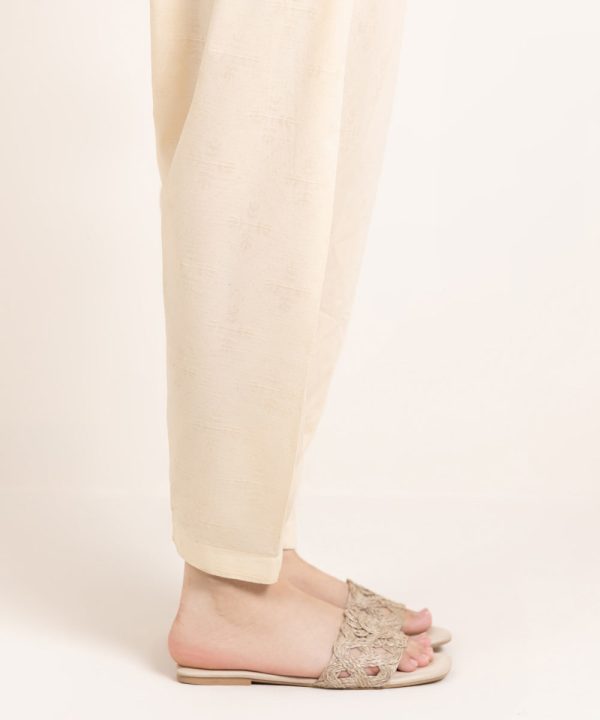 Cotton Jacquard Shalwar - 图片 3