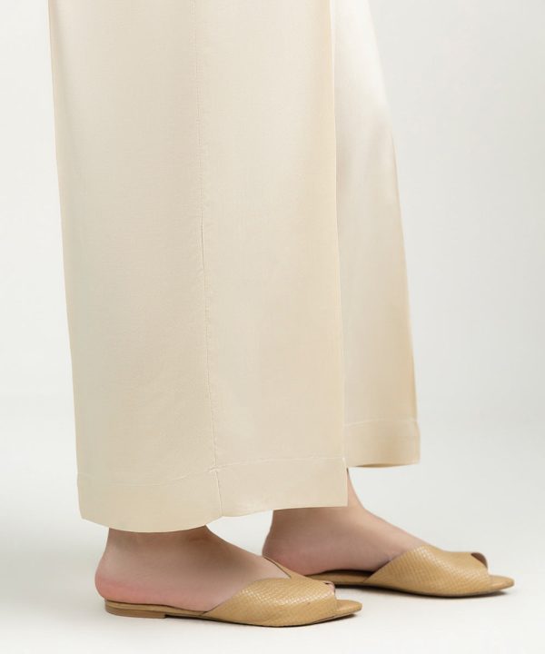 Solid Linen Culottes - 图片 3