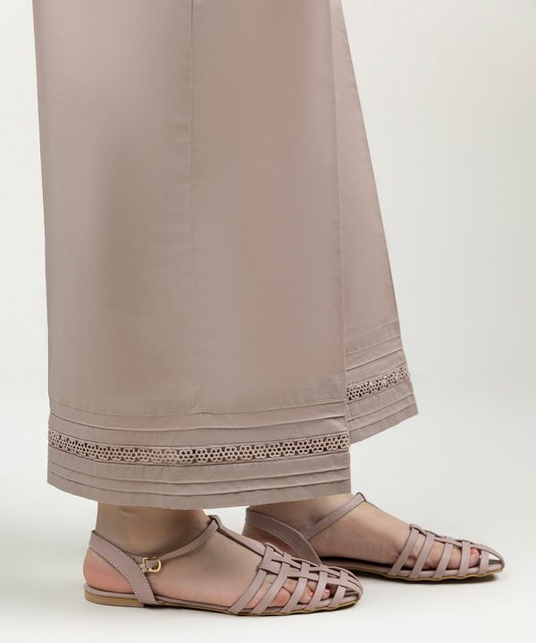 Solid Cambric Culottes - 图片 3