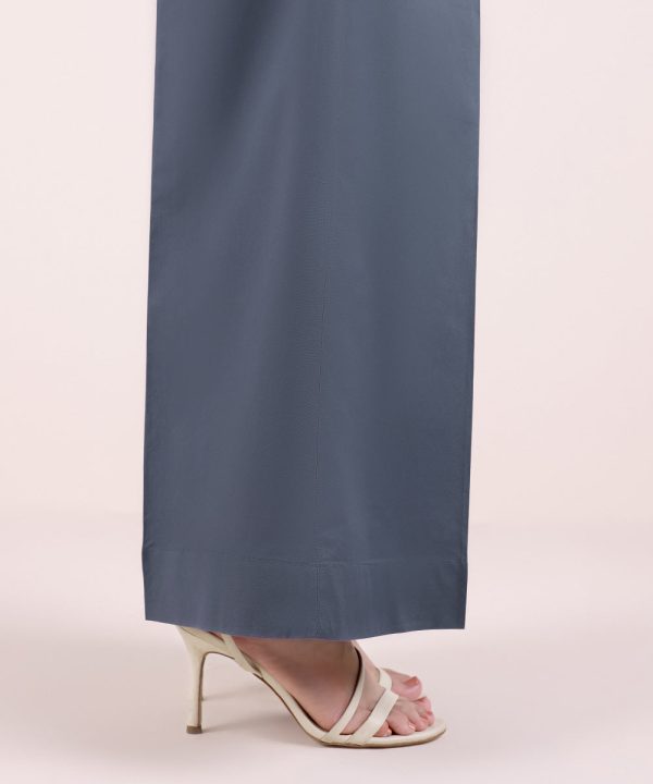 Solid Cambric Culottes - 图片 2