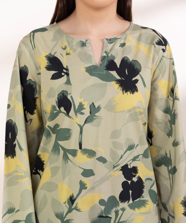 Printed Cotton Viscose Shirt - 图片 6