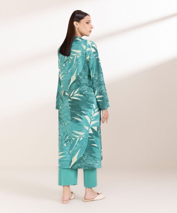 Printed Cotton Viscose Shirt - 图片 4