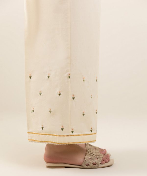 Embroidered Jacquard Culottes - 图片 4