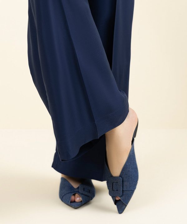 Solid Bedford Culottes - 图片 3