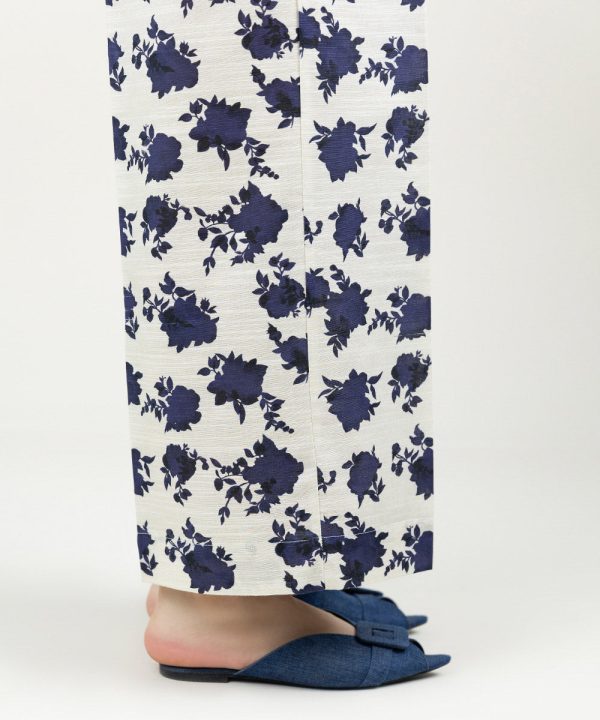 Printed Khaddar Culottes - 图片 4