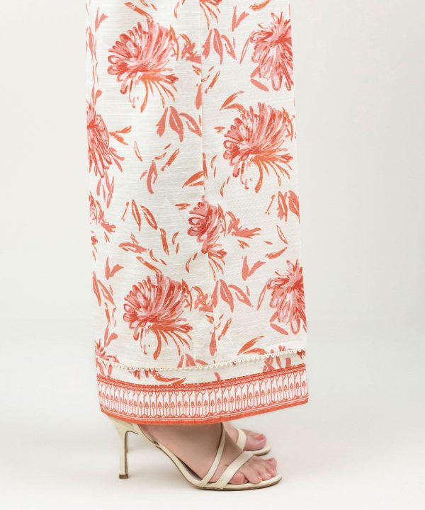 Printed Khaddar Culottes - 图片 4