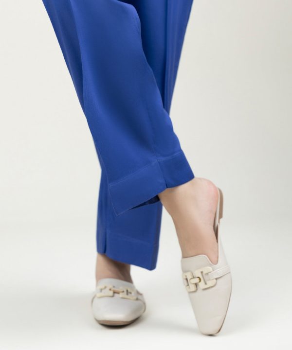 Solid Linen Straight Pants