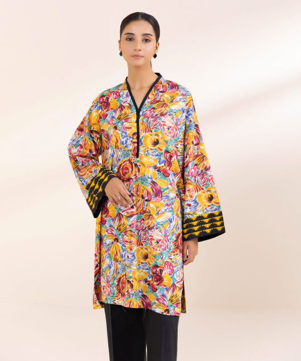 Printed Cotton Viscose Shirt