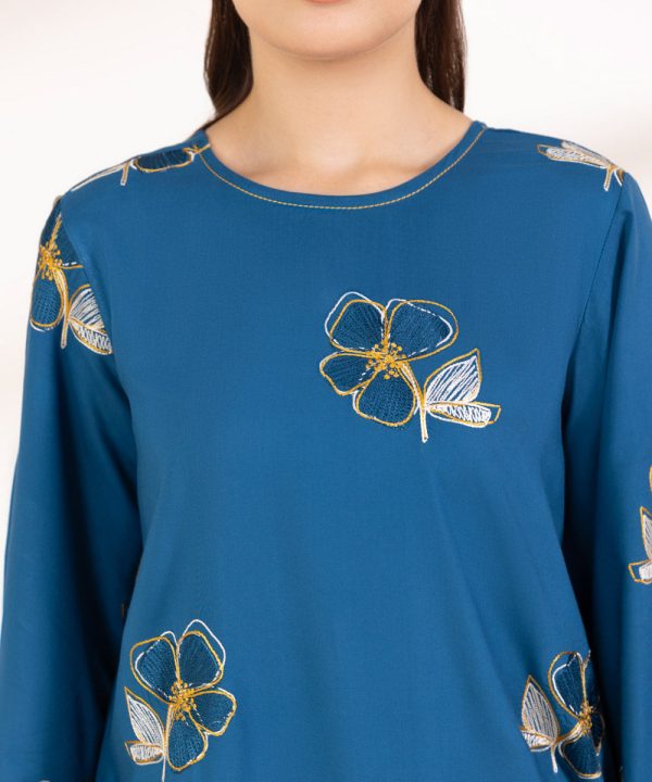 Embroidered Linen Shirt - 图片 6