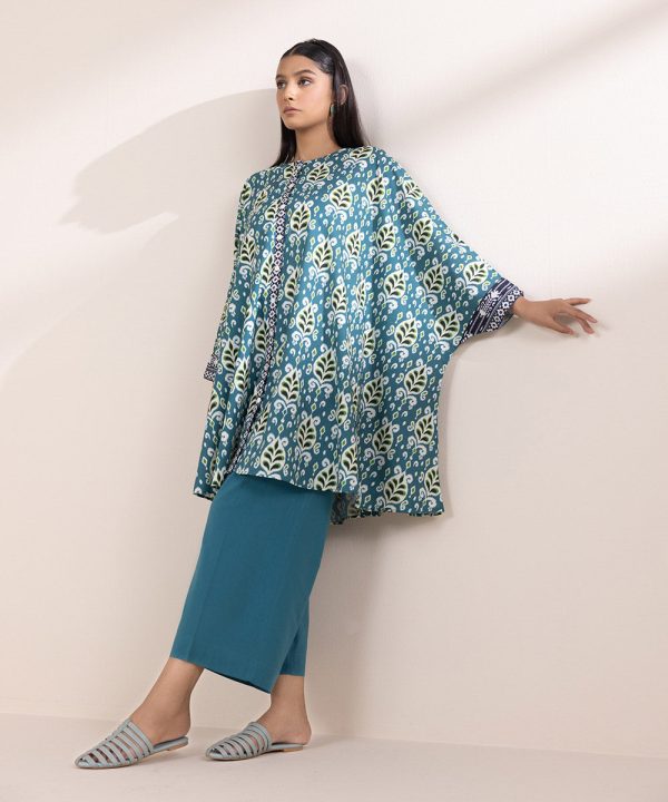 Printed Cotton Viscose Kaftan