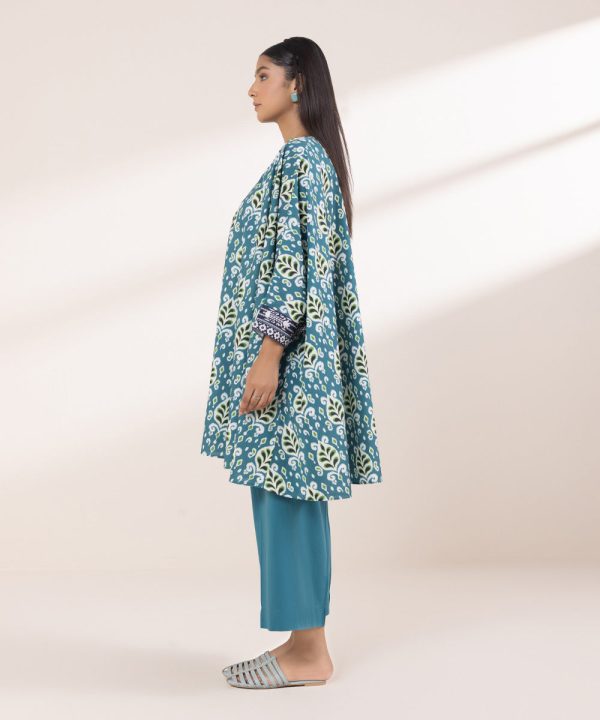 Printed Cotton Viscose Kaftan - 图片 2