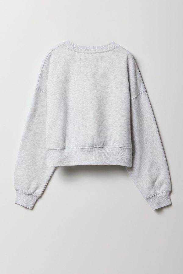 Girls London Puff Print Fleece Sweatshirt - 图片 2