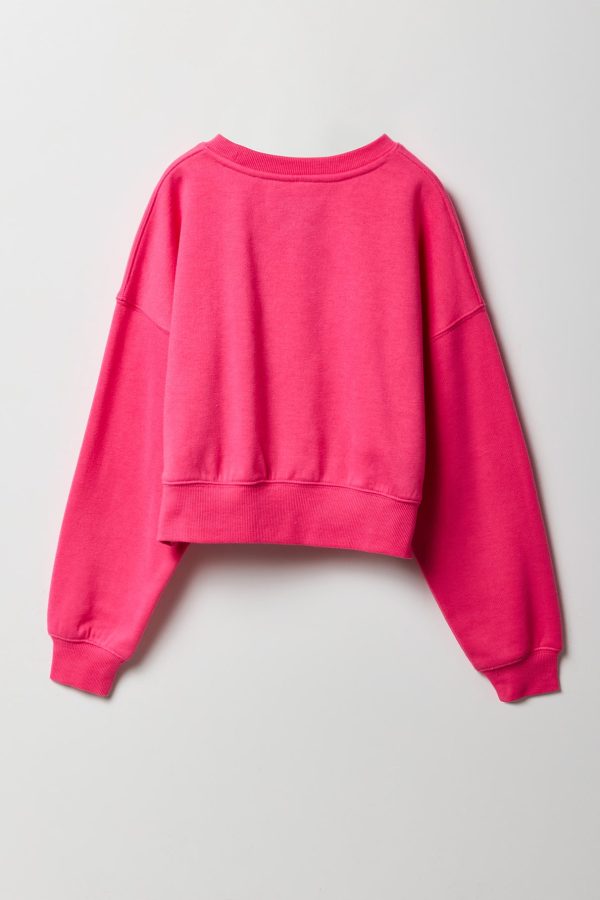 Girls Monaco Puff Print Fleece Sweatshirt - 图片 2