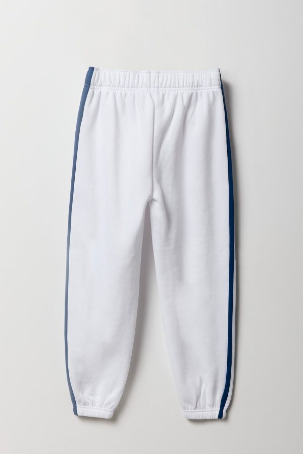 Girls Side Striped Fleece Jogger - 图片 4