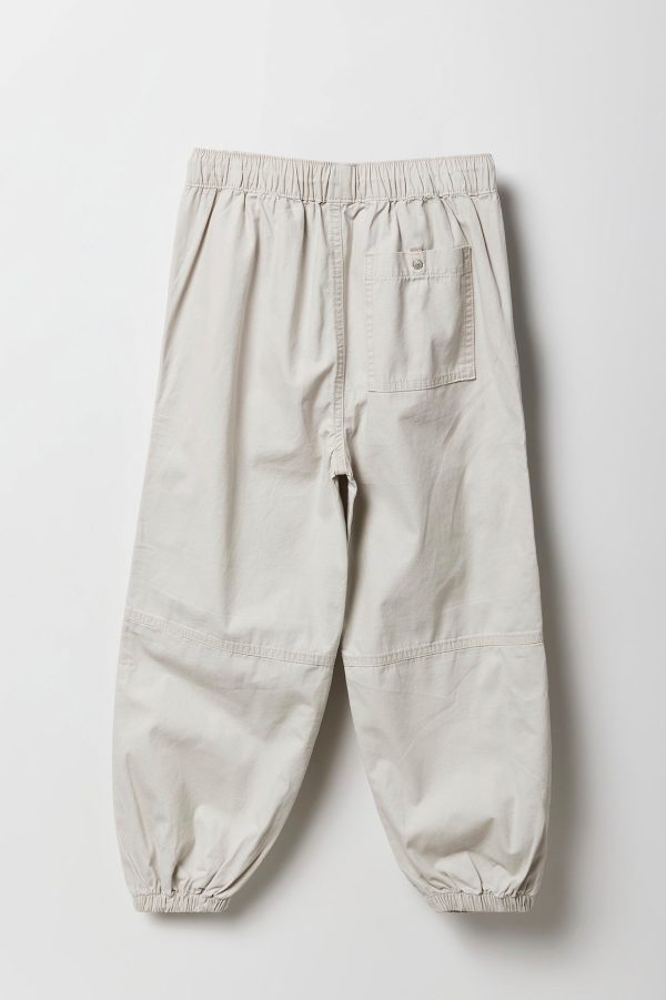 Girls Floral Embroidered Parachute Pant - 图片 2