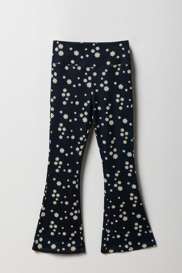 Girls Printed Flare Legging - 图片 3