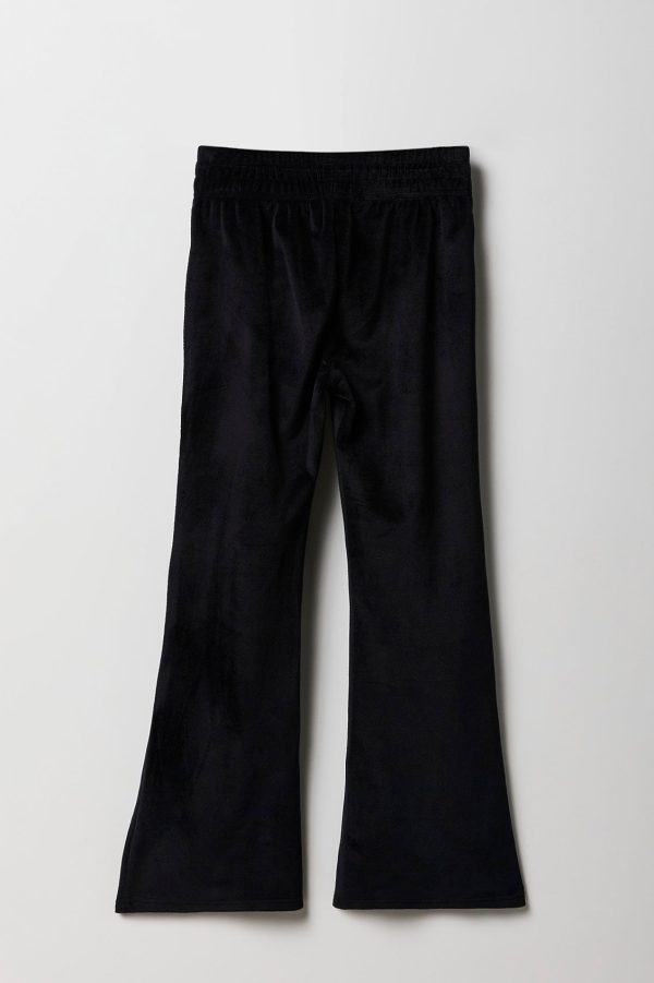 Girls Velour Quarter Flare Pant - 图片 4