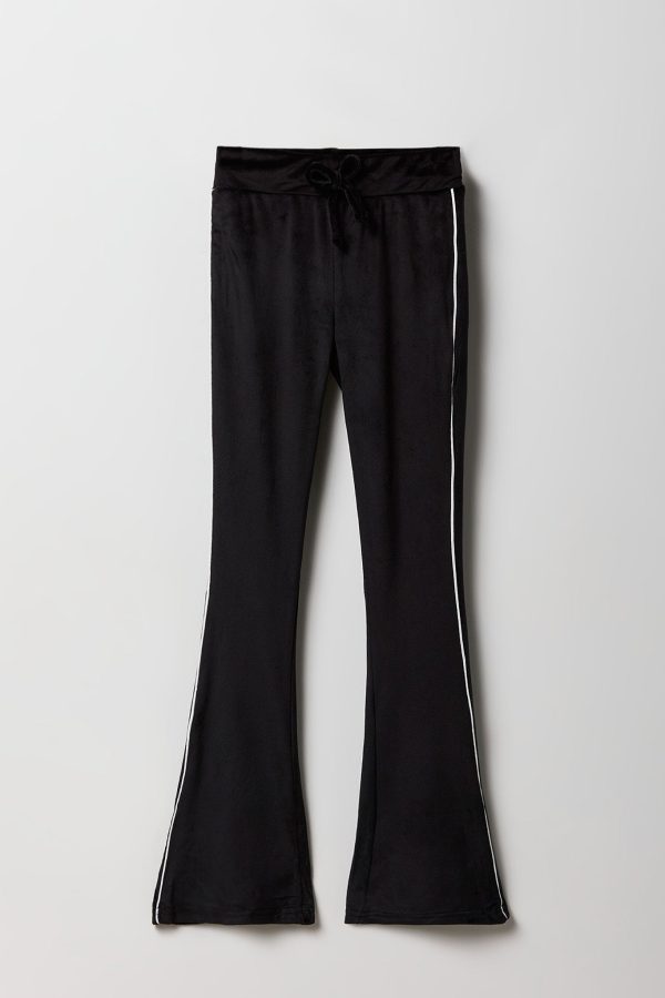 Girls Velour Flare Pant - 图片 3