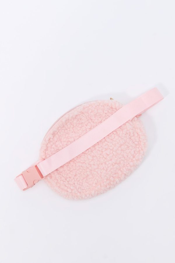 Girls Sherpa Fanny Pack - 图片 2