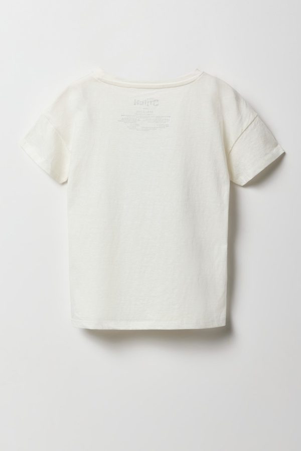 Girls Stitch Graphic T-Shirt - 图片 2