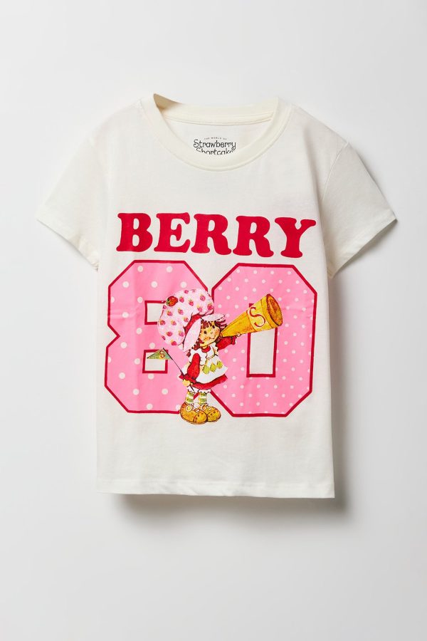 Girls Strawberry Shortcake 80 Graphic T-Shirt