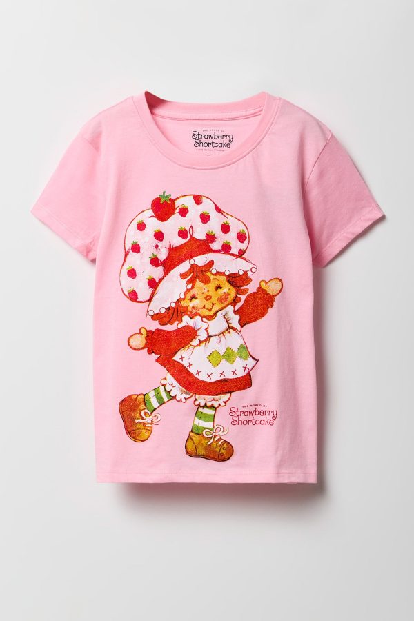 Girls Strawberry Shortcake Graphic T-Shirt