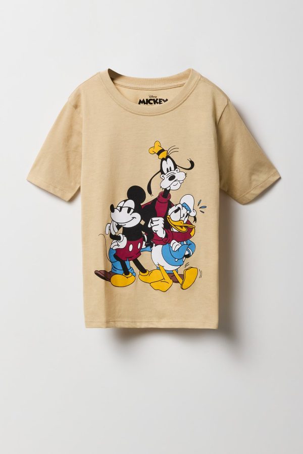 T-shirt à imprimé Mickey & Friends pour garons