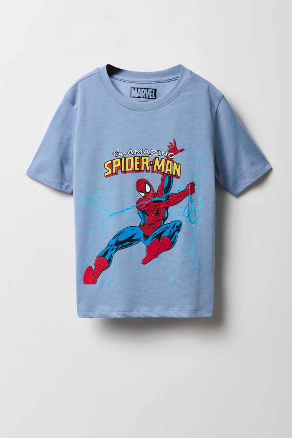 Boys The Amazing Spiderman Graphic T-Shirt