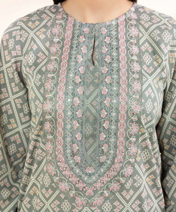 Embroidered Cambric Shirt - 图片 5