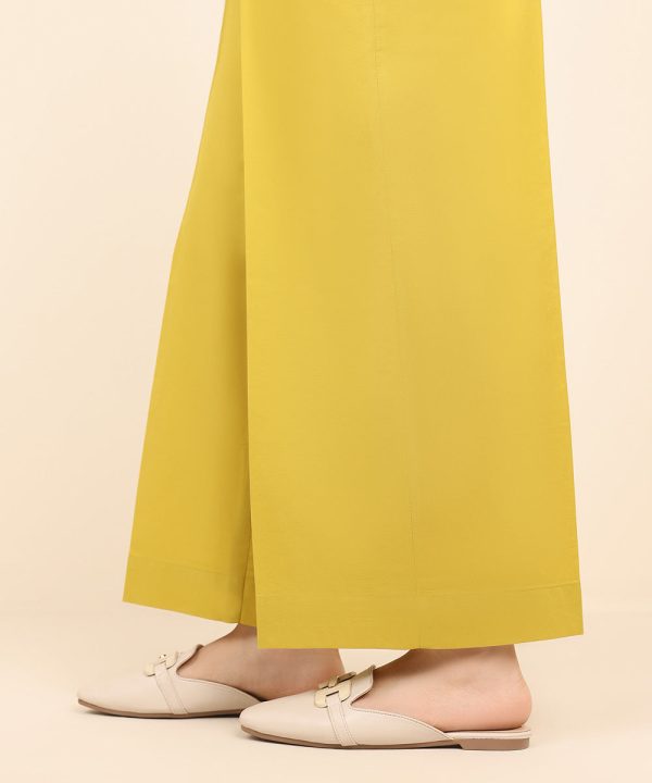 Solid Cambric Culottes - 图片 2