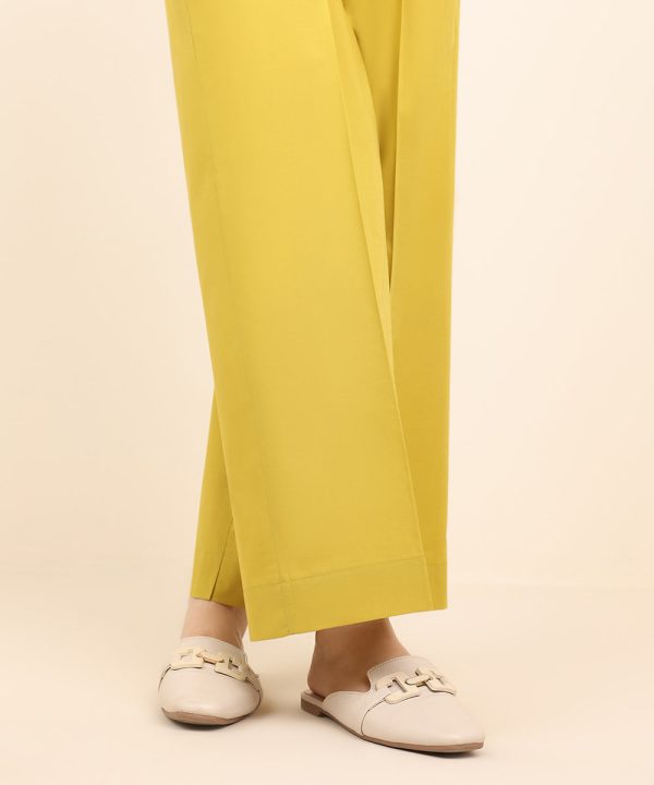 Solid Cambric Culottes - 图片 3