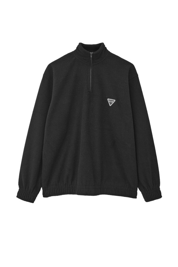 BHM Men's Polar Fleece Oversized Quarter Zipper Sweatshirt - 图片 7