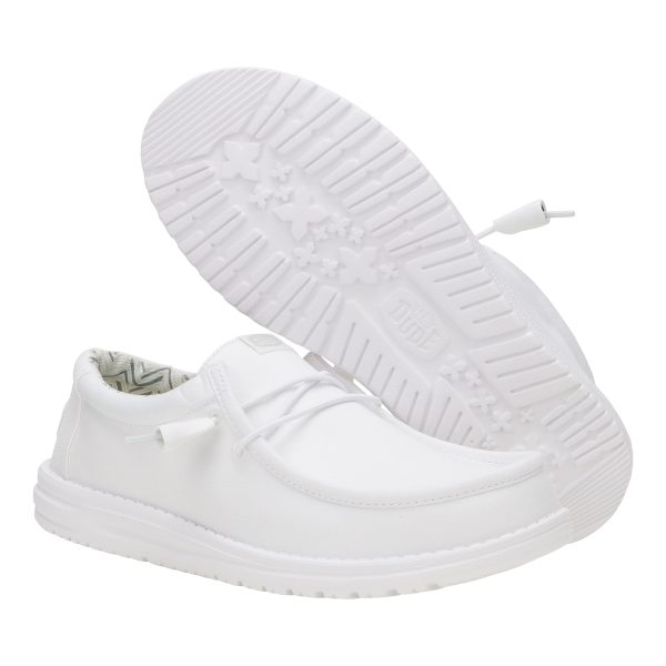 Wally Stretch Canvas - White/White - 图片 3