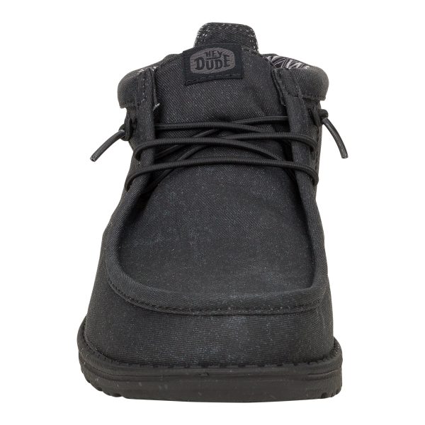 Wally Mid Stretch Canvas - Black/Black - 图片 4