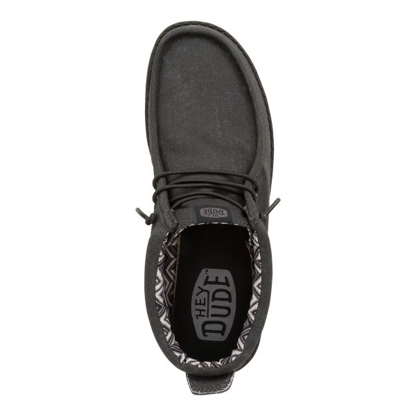 Wally Mid Stretch Canvas - Black/Black - 图片 6