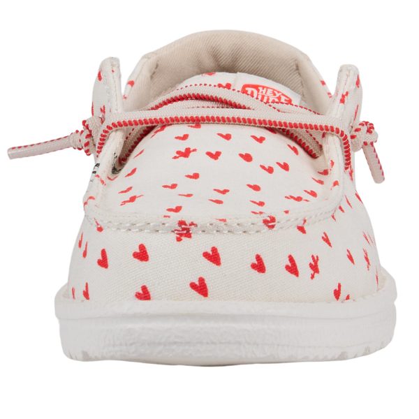 Wendy Toddler Hearts - White/Red - 图片 4