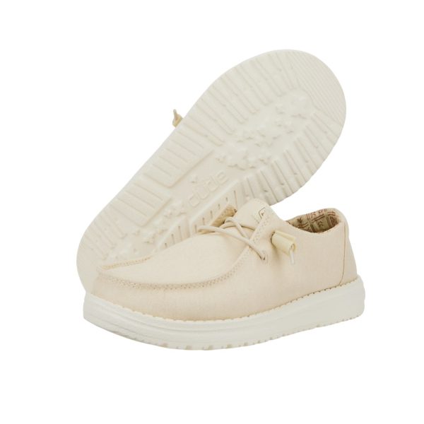 Wendy Toddler Stretch Canvas - Off White - 图片 3