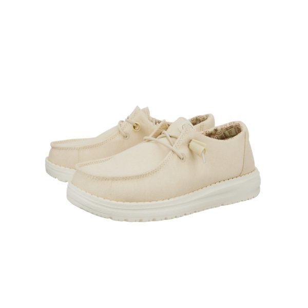 Wendy Toddler Stretch Canvas - Off White - 图片 2