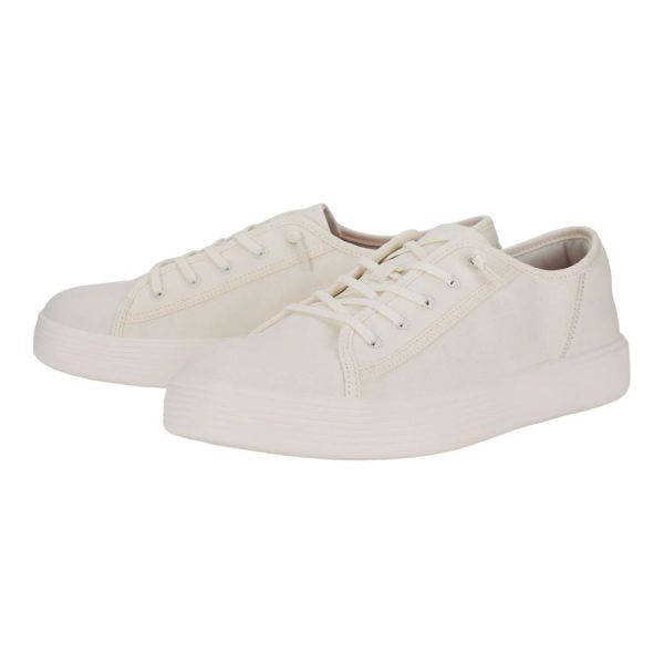 Cody Mens Canvas  - White/White - 图片 2