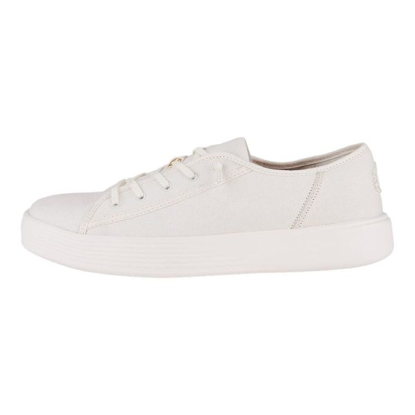 Cody Mens Canvas  - White/White