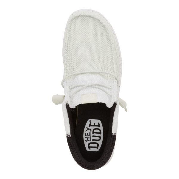 Wally Tri Varsity Mesh - White/Black - 图片 6