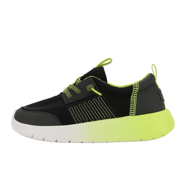 Sirocco Play Youth Sport Block - Black/Lime Punch