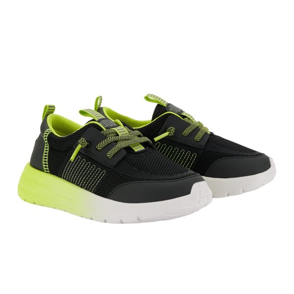 Sirocco Play Youth Sport Block - Black/Lime Punch - 图片 2