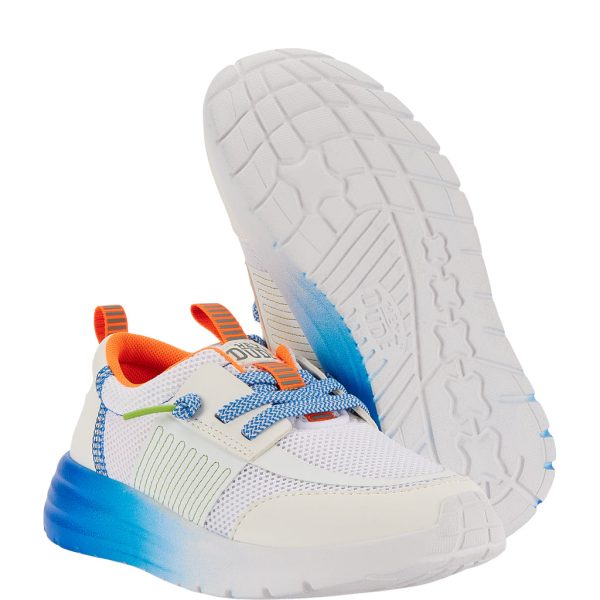 Sirocco Play Youth Sport Block - White/Blue - 图片 3