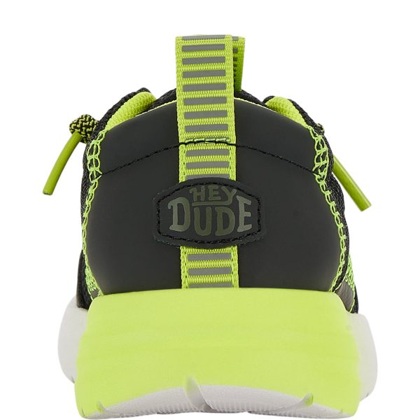 Sirocco Play Toddler Sport Block - Black/Lime Punch - 图片 4